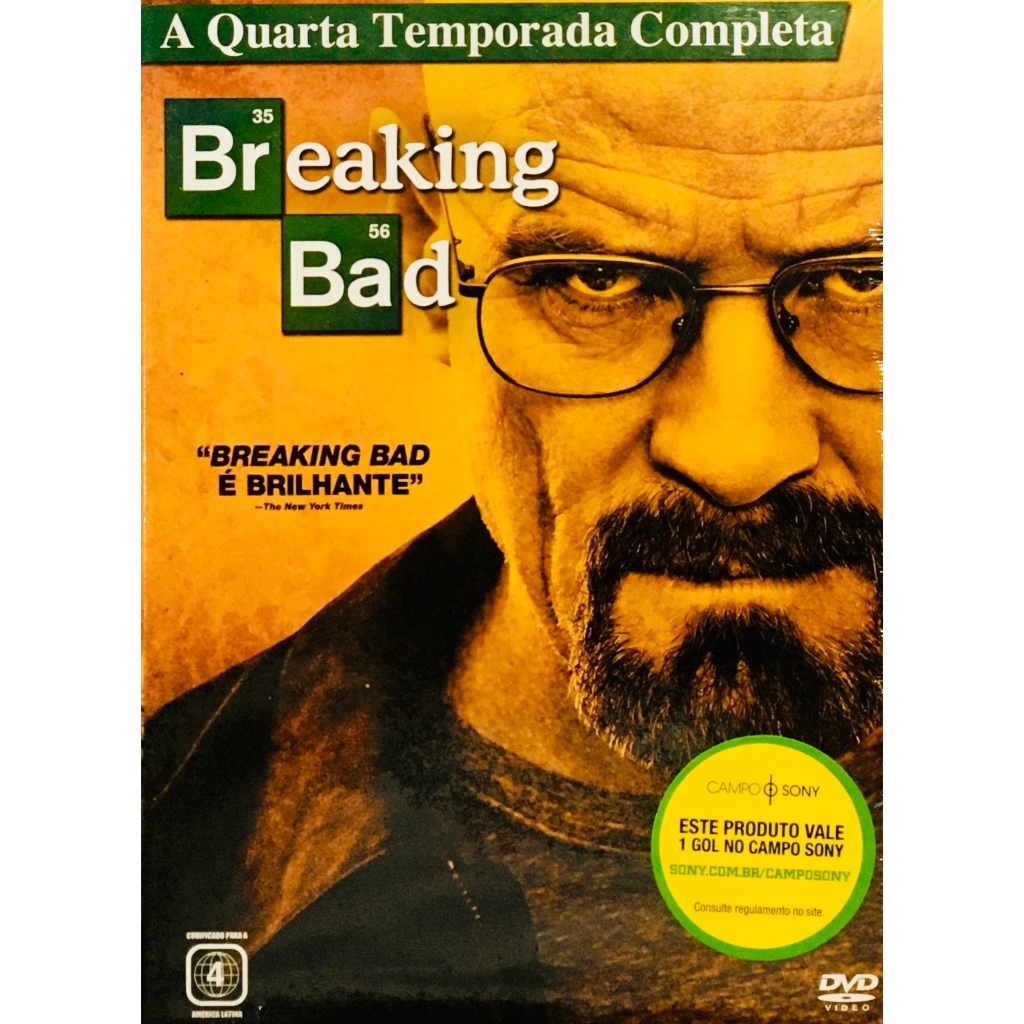 Breaking Bad - Temporada 4 (4 dvd´s)
