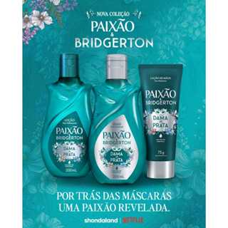 Lançamento Paixão Bridgerton Creme Corporal Loção e Óleo em Oferta na Shopee