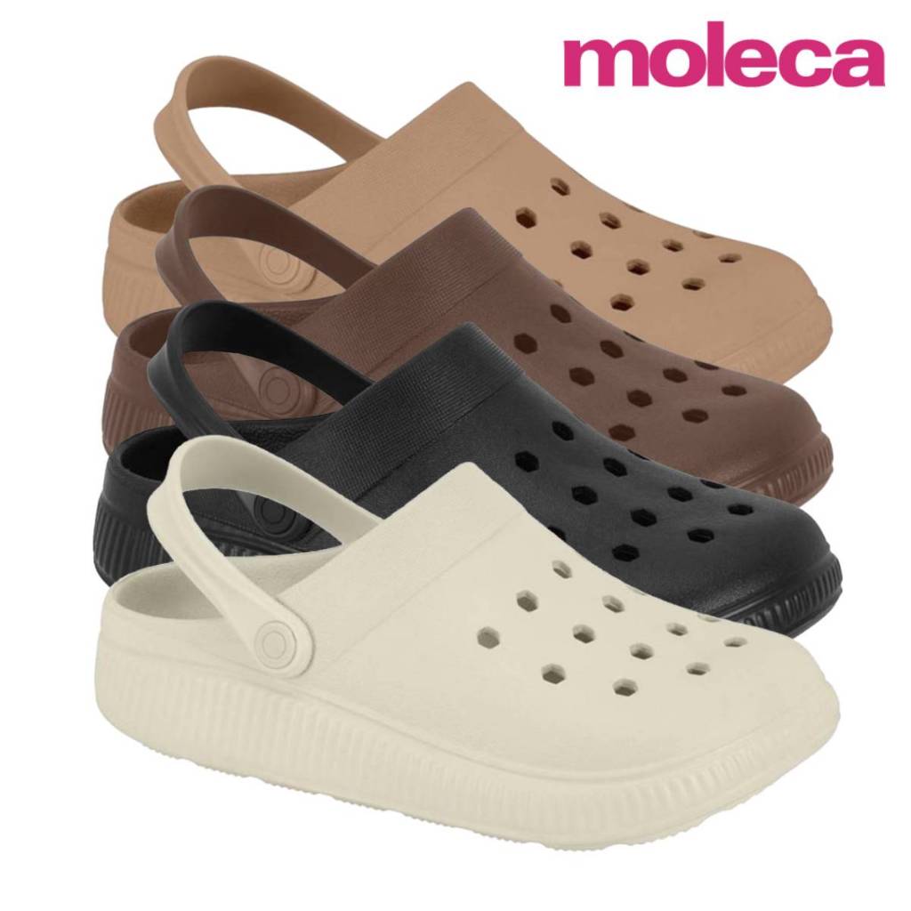 Babuche Moleca Sandália Feminina Chinelo Leve Calce Fácil Ortopédico Confortável em Oferta na Shopee