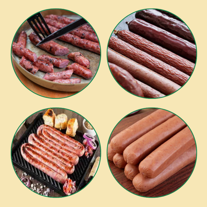 Tripa Seca De Colágeno Para Linguiças Finas Calibre 22 -  Tubo com 15m