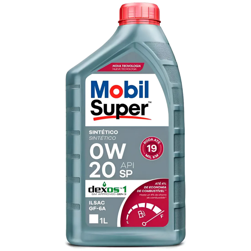 OLEO MOTOR 0W20 Mobil Super Sintético Api Sp Dexos 1 GEN 3 1 LITRO