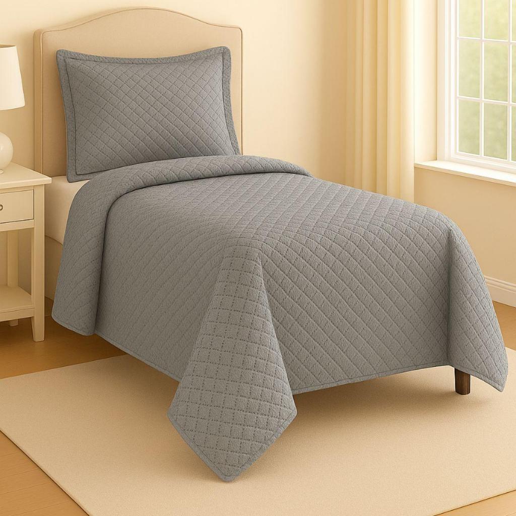 Cobre Leito Basic Essência Solteiro e Casal Matelado Micro Percal Aconchegante Macio — imagem 2 de 2