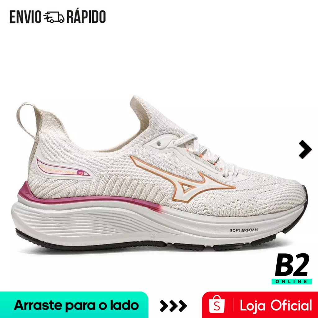 Tênis Mizuno Cool Ride 3 Feminino Original Com Nota Fiscal e Garantia em Oferta na Shopee