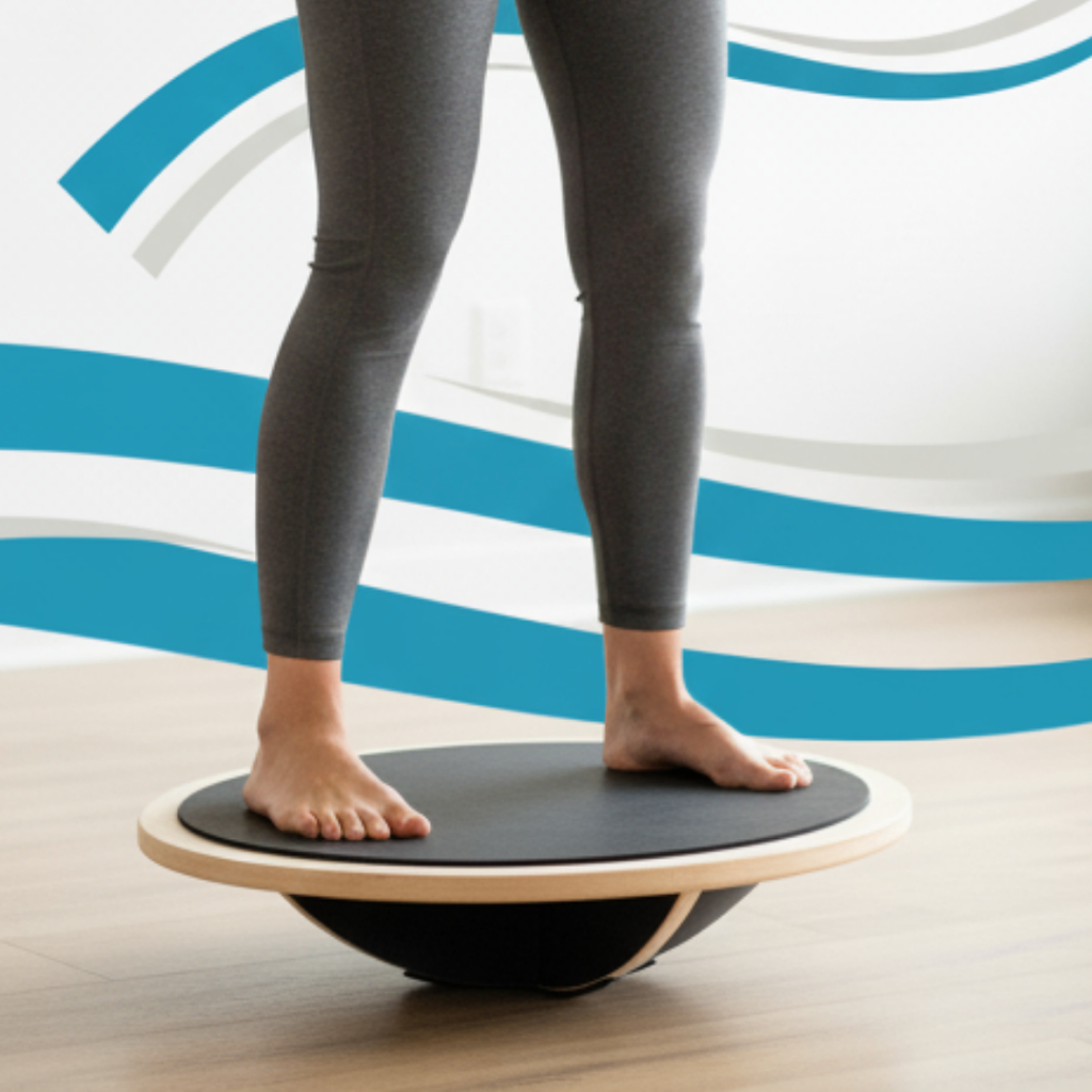 Disco Prancha Propriocepção Reabilitação Equilíbrio Funcional Treinos Exercícios Fisioterapia