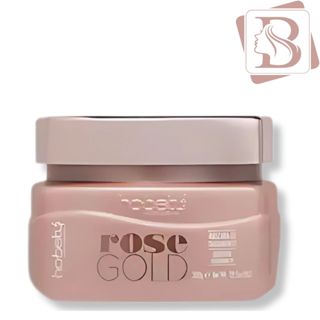 Máscara Rose Gold 300g Hobety em Oferta na Shopee