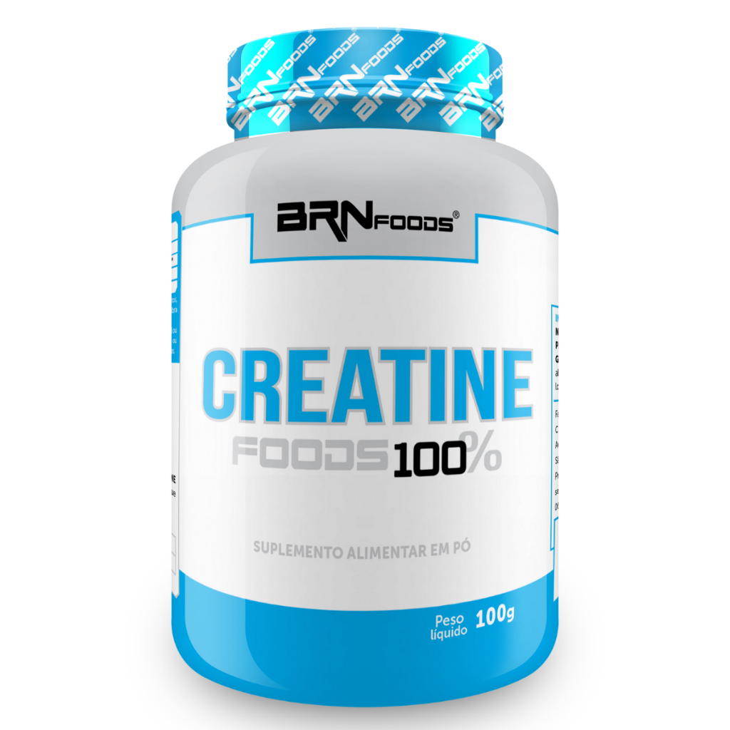Creatina Monohidratada 100% Pura - BRN Foods