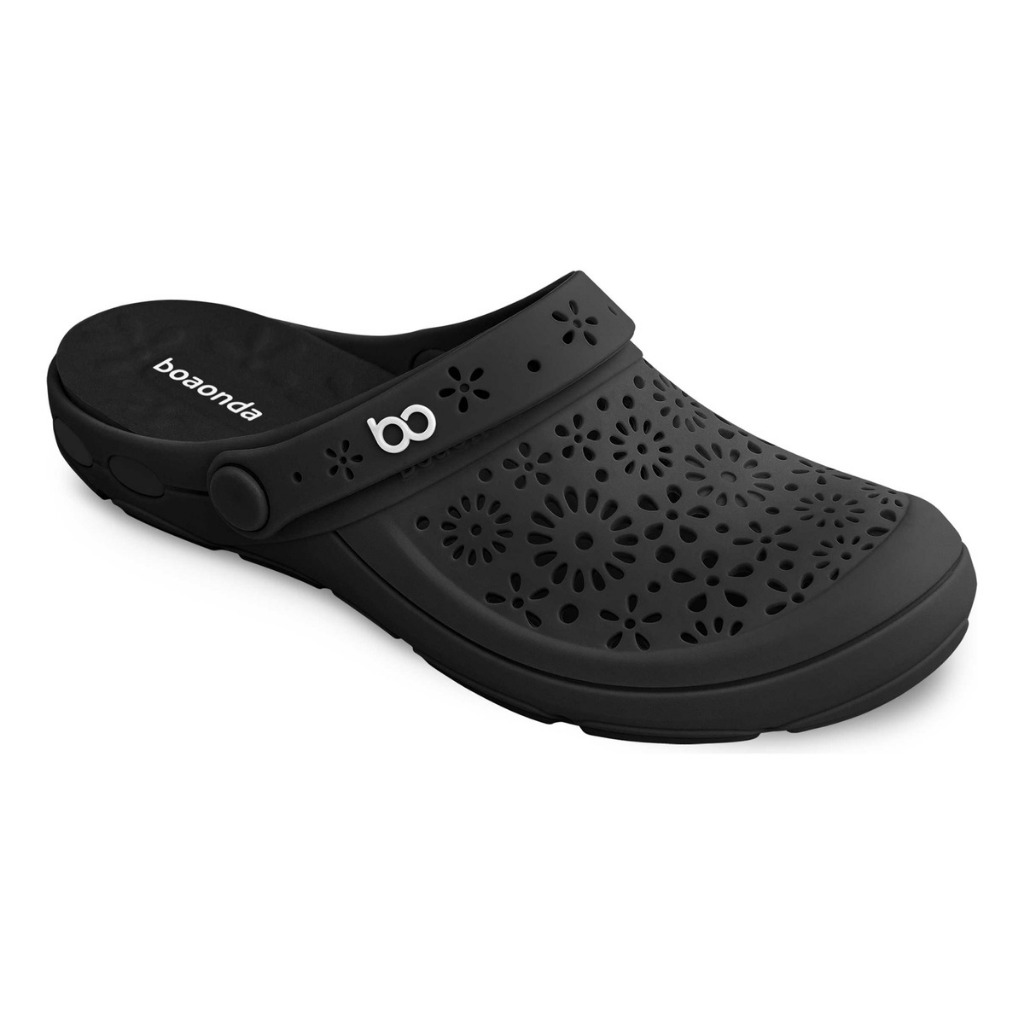 Babuche Feminina Nellie Ortopédico BoaOnda  Anatomico Fascite plantar Esporão - Preto em Oferta na Shopee