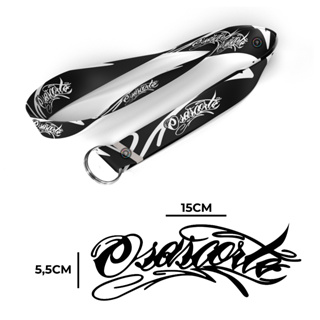 Adesivo Osascorte e Cordão Chaveiro para Moto Carro em Oferta na Shopee