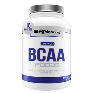 Premium BCAA | 60 Cápsulas - BRN Foods em Oferta na Shopee