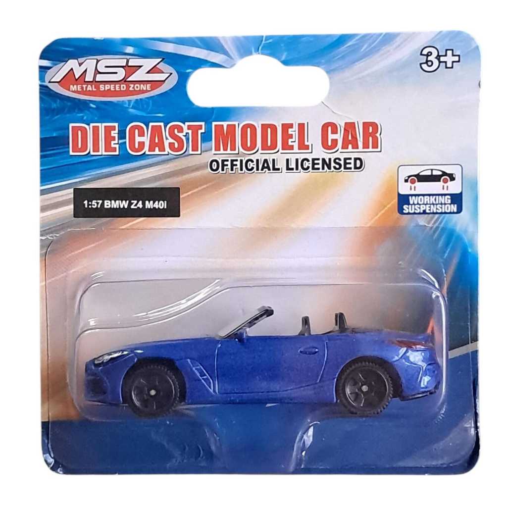 Miniatura BMW Z4 M40i (Conversível) - Escala 1:57 -  Metal Speed Zone - CCA