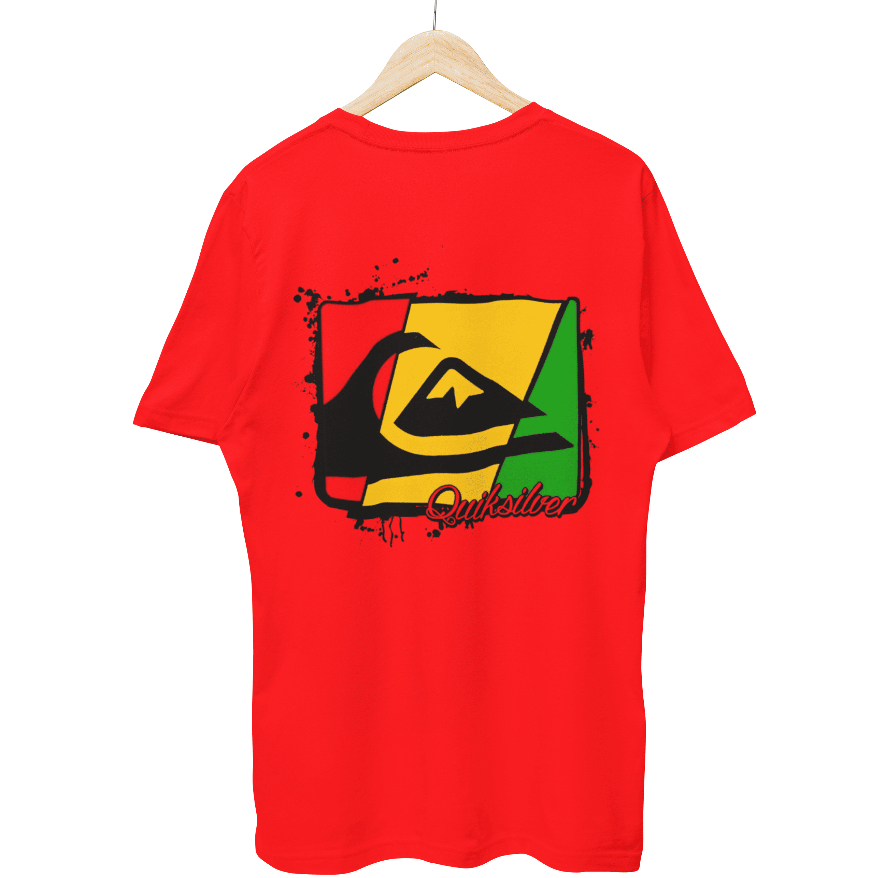 Camiseta Quiksilver Surf Praia Prancha Unissex 100% Algodão