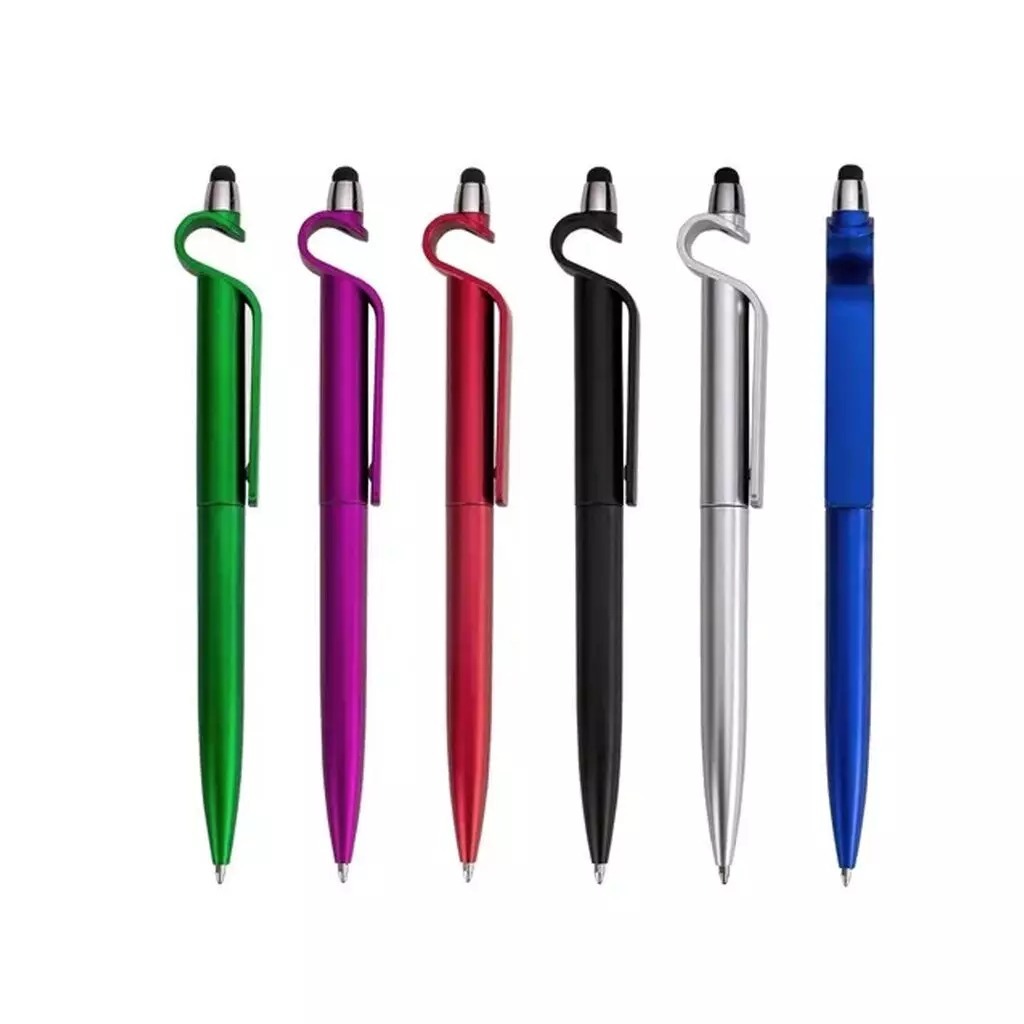 Caneta Com Touch para Celular e suporte de encaixe de celular
