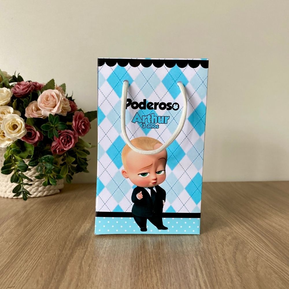 Sacolinha Surpresa Poderoso Chefinho - Personalizados - Lembrancinha - Festa Infantil - Aniversário / PEGUE E MONTE