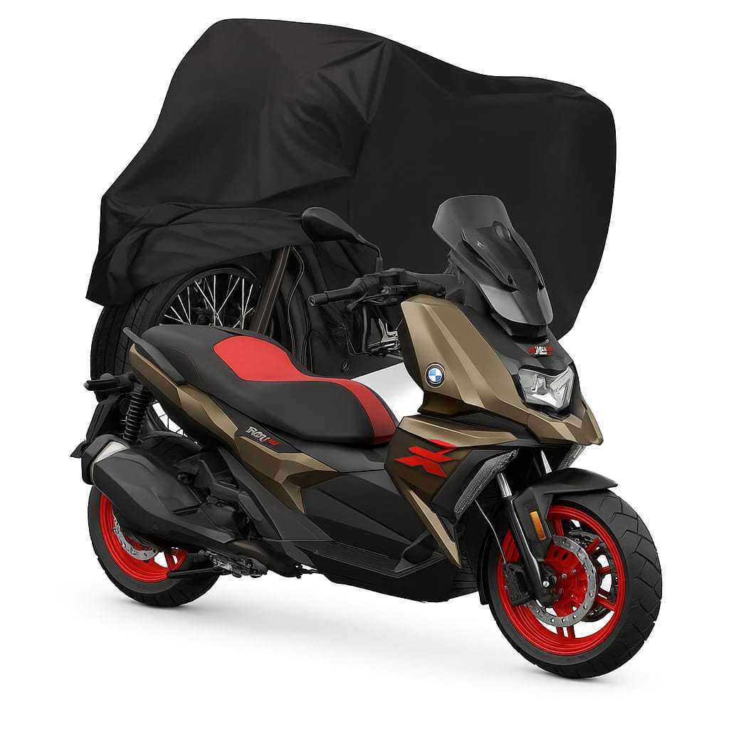 Capa Cobrir Moto Couro Anti Risco Impermeável Bmw C 400 X