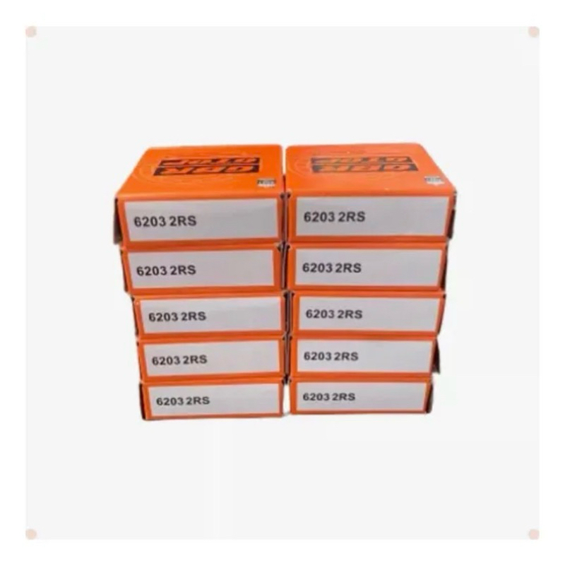 Kit 10 Rolamento 6203 2rs gbr moto industrial em Oferta na Shopee