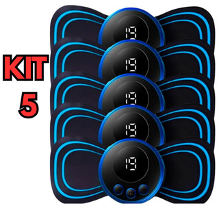 Kit 5 Mini Massageador Magnético Cervical - Uso Dia a Dia , Alivia Estresse e Dores no Corpo , blackfriday*
