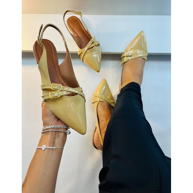 Sapatilhas com presilhas