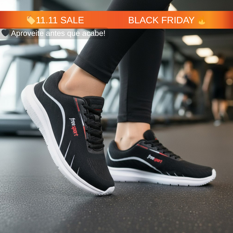 Tênis Feminino Esportivo Para Caminhada Corrida Academia Casual Leve Confortável Dia a Dia Promoção