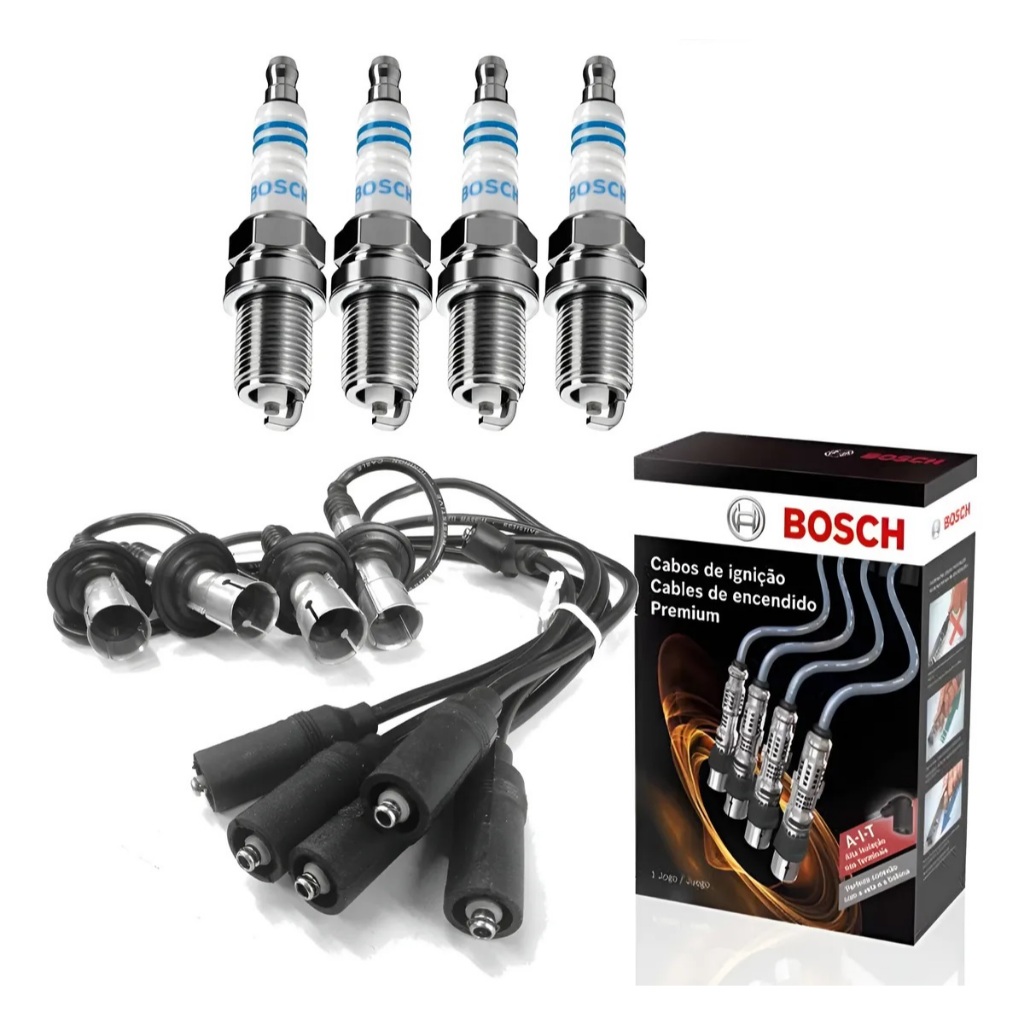 Cabos Velas + Velas Vw Fusca 1300 1500 1600 Com Pino