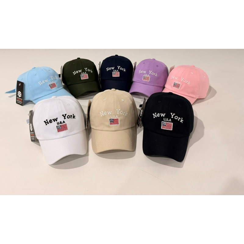 Boné NEW YORK Dad hat confortável, casual masculino e feminino ajustável. em Oferta na Shopee