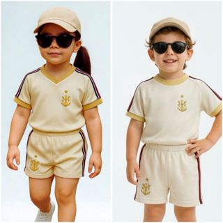 Conjunto Infantil Menina E Menino Verão Dry Fit Estiloso Confortável Casual Dia A Dia em Oferta na Shopee