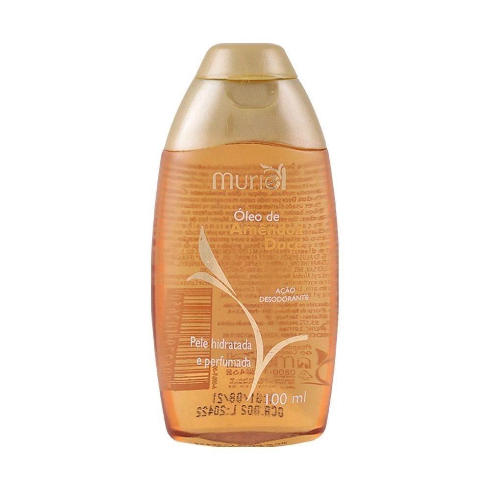 Óleo Corporal Muriel 100ml – Amêndoa, Ameixa, Árabes, Avelã, Colágeno e Romã Care