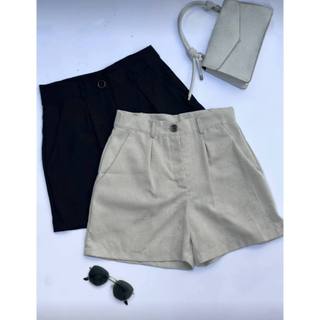 Kit 2 Short Linho Bolso Faca Casual