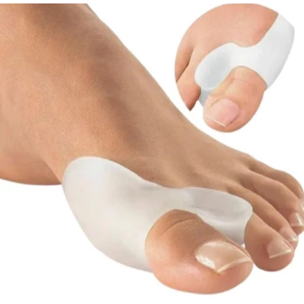 Protetor Joanete Silicone Pe Separador De Dedos Protetor Corretor 1 par