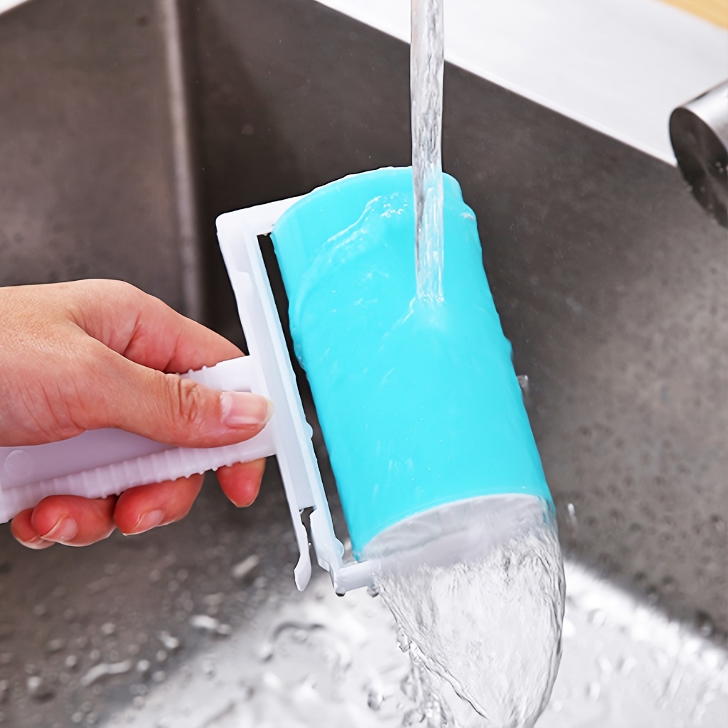 Rolo Tira Pelos Lavável Plástico Max Clean 11.5X17Cm em Oferta na Shopee