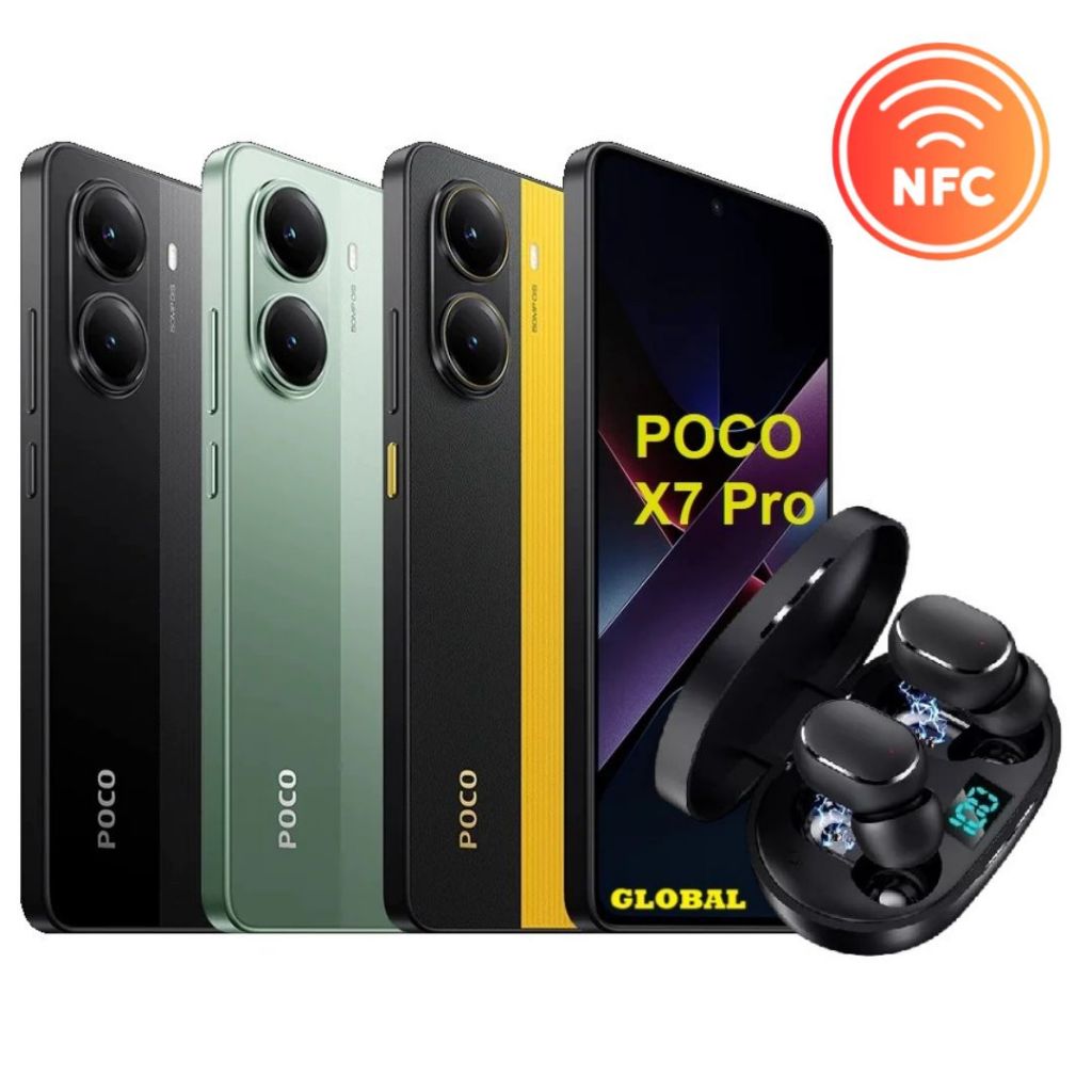 Celular Xiaomi Poco X7 Pro 5G NFC 512GB/12 Ram Versão Global e 256GB/ 8GB RAM Sm