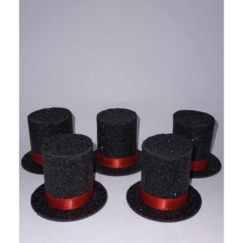 Mini cartolas de eva, mini cartola mágico