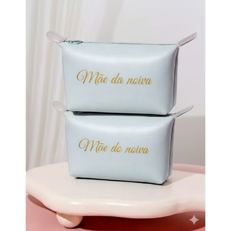 KIT ADESIVO TERMOCOLANTE PARA NECESSEIRE- MÃE DA NOIVA E MÃE DO NOIVO