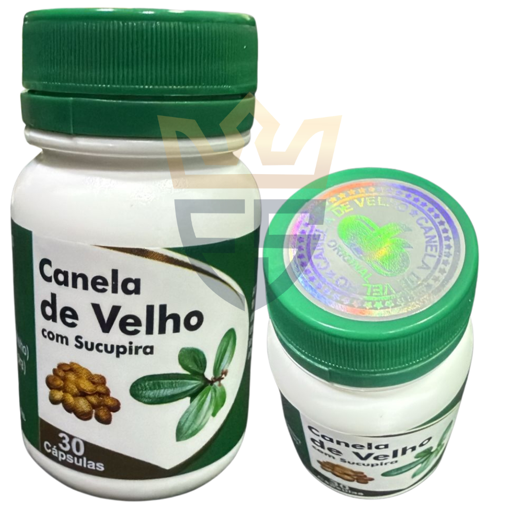 Canela de velho c/ sucupira 30 cápsulas Original Selo em Oferta na Shopee
