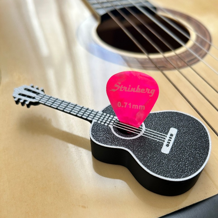 Violão em Miniatura 3D – Enfeite Musical Decorativo – Impressão em PLA Premium
