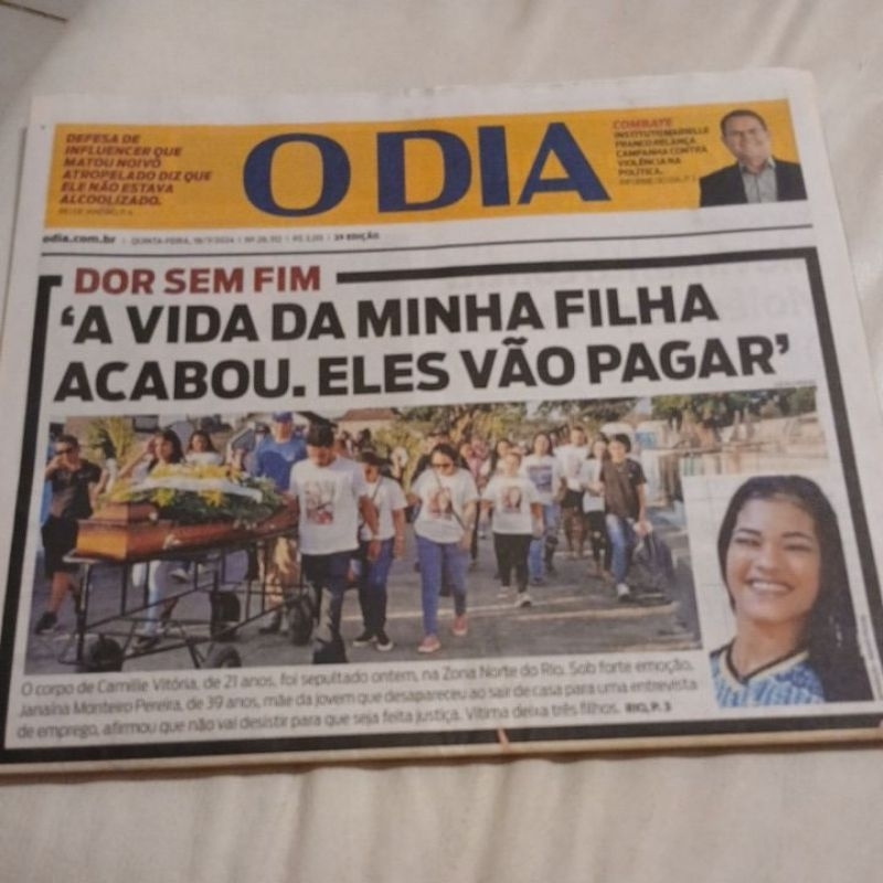 jornal o dia Silvio Santos Kelly key Botafogo fluminense