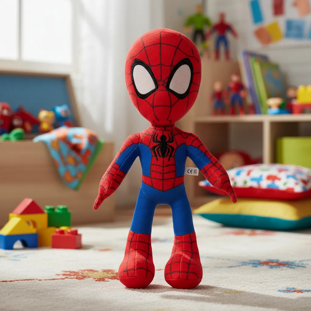 Homem Aranha Musical Brinquedo Infantil Pelúcia Para Crianças Spider man Boneco Miles Morales em Oferta na Shopee