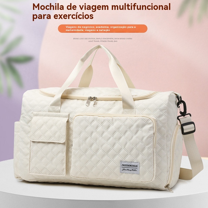Bolsa Mala de Viagem Multifuncional de Grande Capacidade Resistente e Impermeável