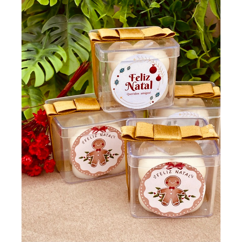 kit 15 Velas Aromáticas Personalizada Mini Bubble 37g Lembrancinha Casamento Maternidade Aniversario