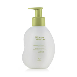 Hidratante Mamãe e Bebê Natura 200ml | Loção Suave Vegana p/ Pele Delicada do Bebê Original Natura