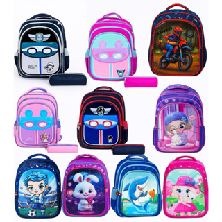 Mochila Infantil Menina e Menino 3D de Costa Escola Passeio Temas Linda Resistente em Oferta na Shopee