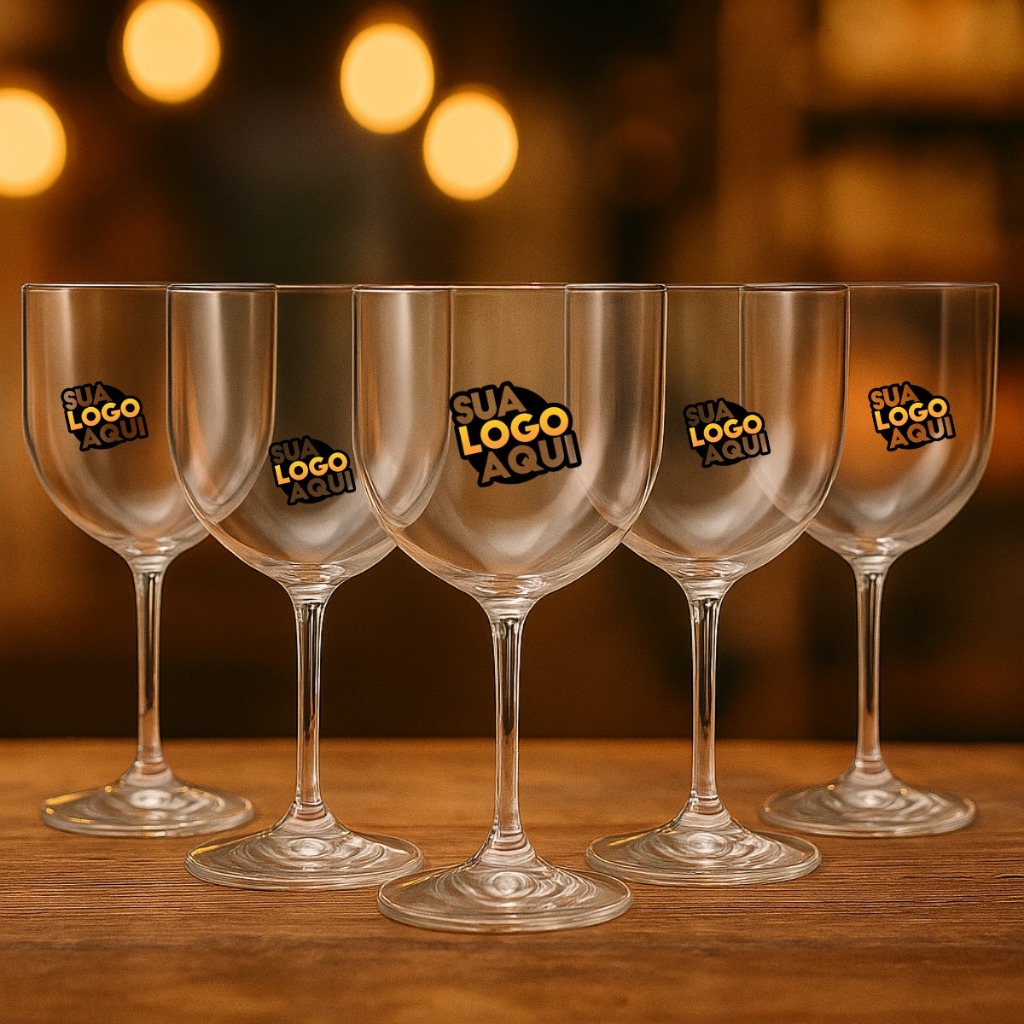 20 Taças de Gin Acrílica Personalizada Com a sua Arte 450ml em Oferta na Shopee