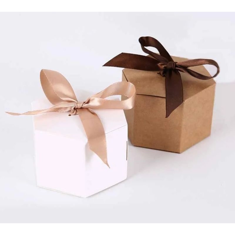 Mini caixinhas Embalagem ( acompanha FITAS branca ou ouro velho) Doces Lembranças  bombons Casamento Nascimento em Oferta na Shopee