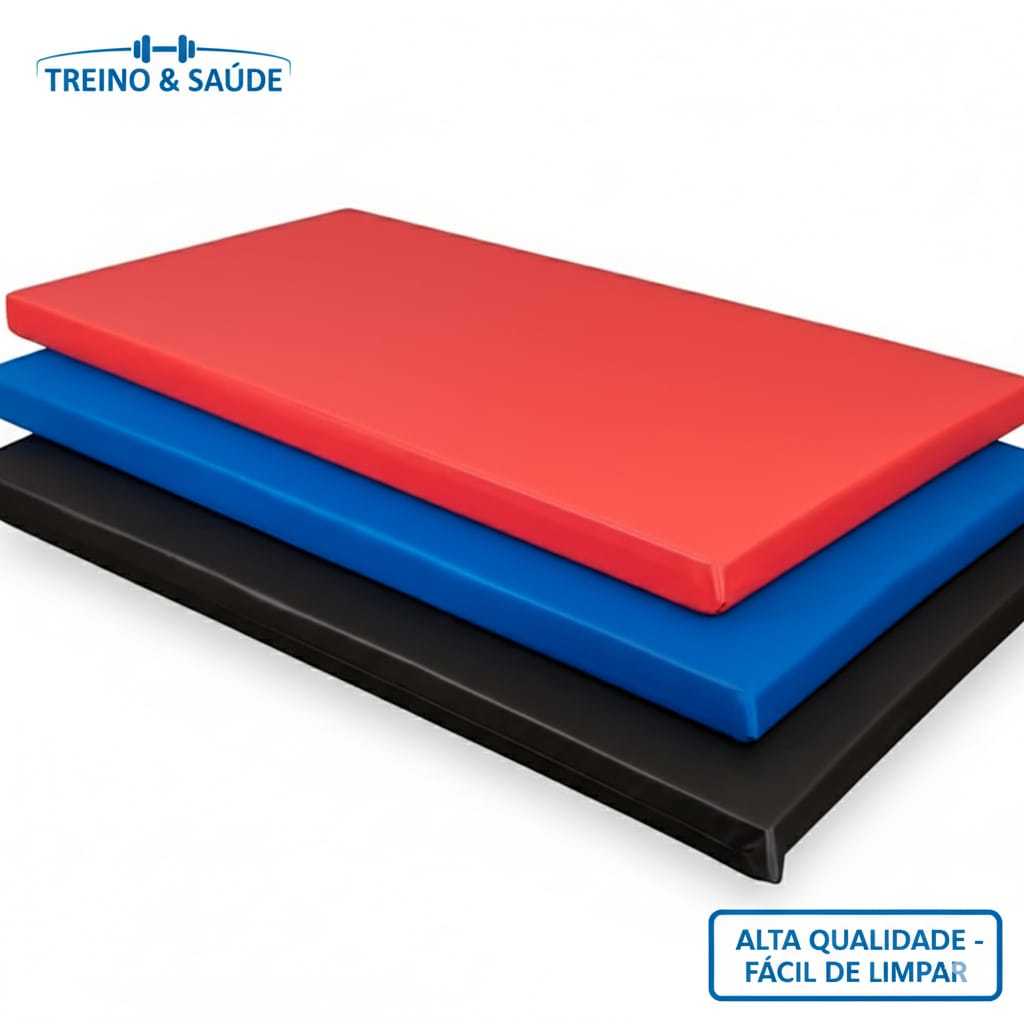 Kit 2 Colchonetes  90x43x3cm D23 Fitness Premium