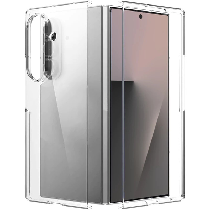 Capinha Capa Para Z Fold 7 Silicone Acrílica Case Protetora Anti Im Pelic Camer Orig Case Transparen
