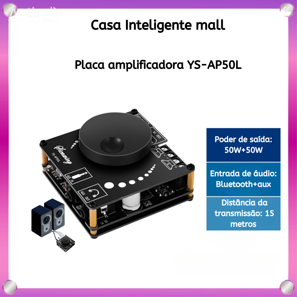 Modulo Amplificador Pequeno: Onde Comprar | BuscaProdutos