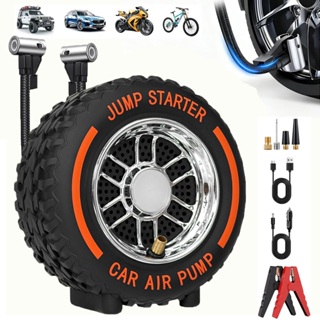 Auxiliar Partida Bateria Portatil Compressor Ar Emergência 16800MAH em Oferta na Shopee
