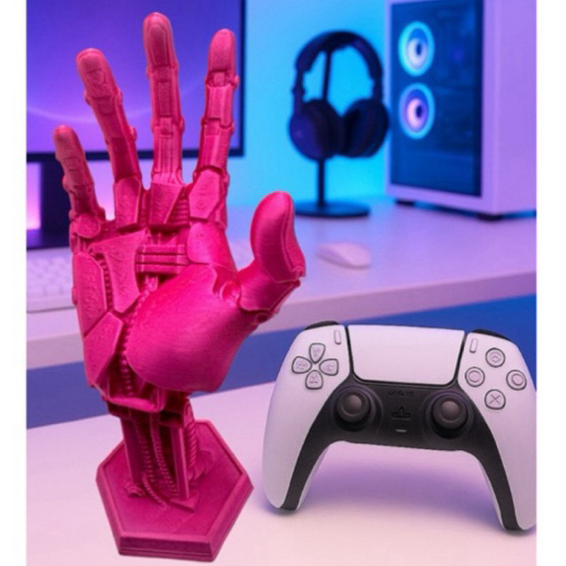 Suporte Gamer Mão Robotica para Controle Xbox Playstation 5 Playstation 4 e Nintendo