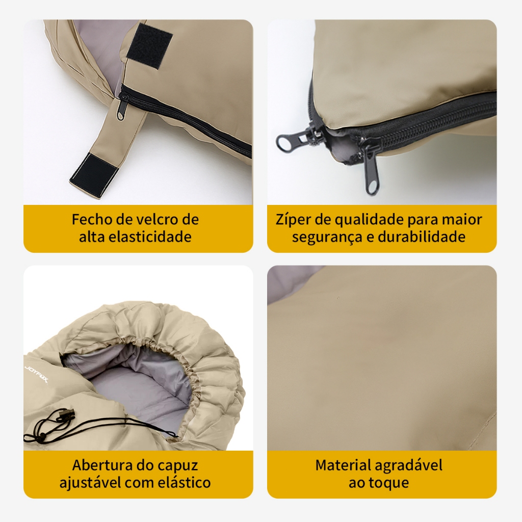 Detalhes do Saco De Dormir Coleção Primavera/Verão Térmico Casal Ou Solteiro Patchworkable Lavável À Máquina