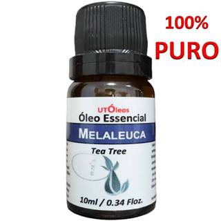 Óleo Essencial De Melaleuca (Tea Tree) 10ml Natural em Oferta na Shopee