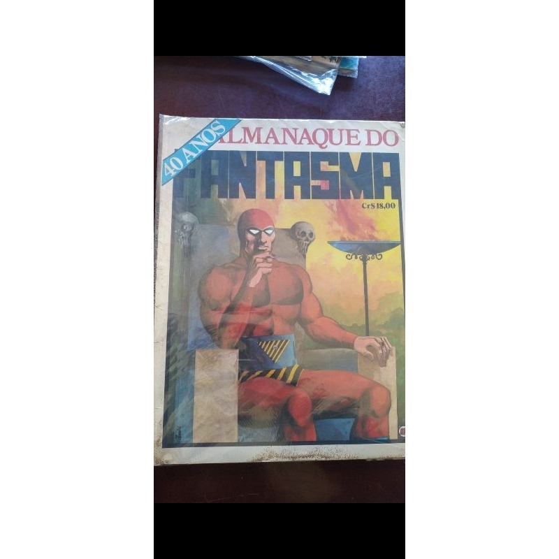 Almanaque do Fantasma 40 anos 1° Série - Gibi Editora Rge